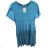 Šaty krátke voľnočasové letné krátky rukáv dámske (S/M/L ONE SIZE) TALIANSKA MÓDA IMSM25044