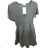 Šaty krátke voľnočasové letné krátky rukáv dámske SARA (S/M/L ONE SIZE) TALIANSKA MÓDA IMSM25046