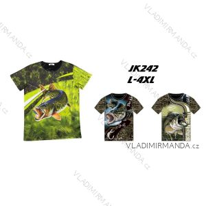 Tričko krátky rukáv pánske nadrozmer (L-4XL) MIE25JK242