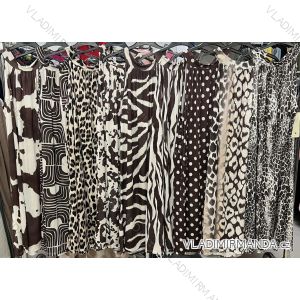Šaty dlhé icecool crowprint na ramienka dámske (XS/S/M ONE SIZE) TALIANSKA MÓDA IMM25M84268B