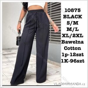 Nohavice dlhé elegantné dámske (S/M - M/L - XL/2XL) MIE2510875