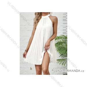 Šaty letné elegantné bez rukávov dámske (S/M ONE SIZE) TALIANSKA MÓDA IMPLI2552551