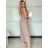 Overal dlhý elegantný letný bez rukávov dámsky (S/M/L ONE SIZE) TALIANSKA MÓDA IMWAD25555