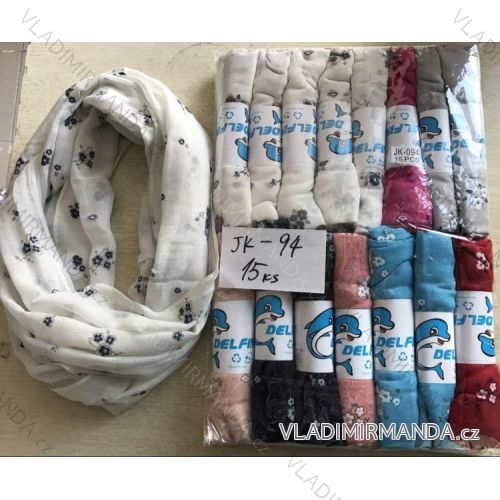 Šatka šál letné kruhový dámsky (one size) DELFIN JK-94

