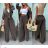 Súprava elegantnej košele dlhý rukáv a nohavice dlhé dámske (S/M/L ONE SIZE) TALIANSKA MÓDA IMWGB25954
