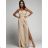 Overal dlhý elegantný carmen na ramienka dámsky (XS/S/M ONE SIZE) TALIANSKA MÓDA IMWHP25956