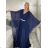 Šaty dlhé společenské elegantný krátky rukáv dámske (S/M/L ONE SIZE) TALIANSKA MÓDA IMPSH2550410/DU M / L vínová