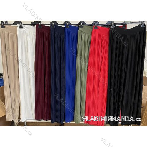 Nohavice dlhé letné dámske (S/M/L ONE SIZE) TALIANSKA MÓDA IMM23M7055