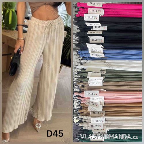 Nohavice dlhé oversize dámske (S/M/L ONE SIZE) TALIANSKA MÓDA IMWDT25962