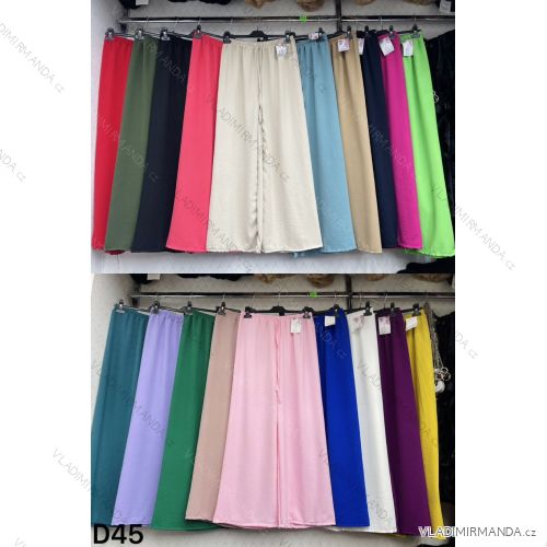 Nohavice dlhé oversize nadrozmer (42/44/46 ONE SIZE) TALIANSKA MÓDA IMWDT25480