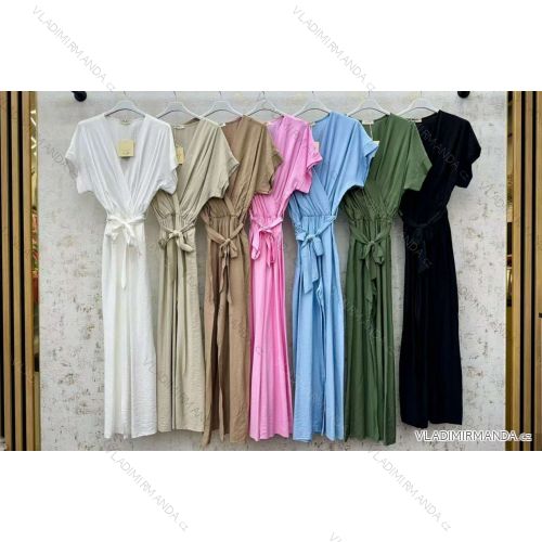 Overal dlhý krátky rukáv dámske (S/M/L ONE SIZE) TALIANSKA MÓDA IMWBA25990