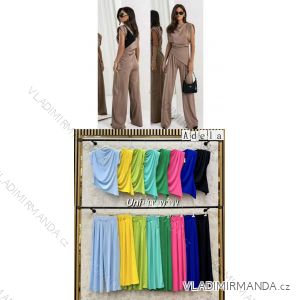 Súprava tunika krátky rukáv a nohavice dlhé dámske (XS/S/M ONE SIZE) TALIANSKA MÓDA IMWBA25993