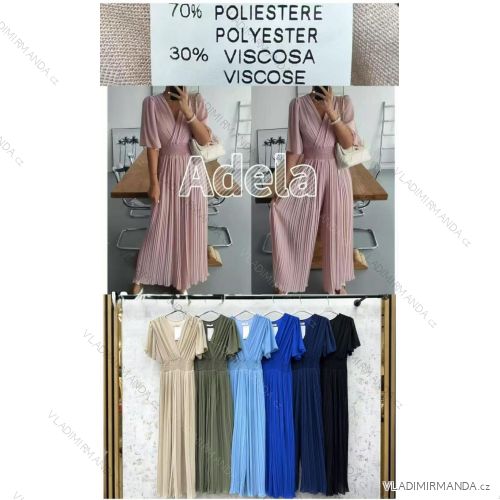 Overal dlhý krátky rukáv dámske (S/M/L ONE SIZE) TALIANSKA MÓDA IMWBA25995