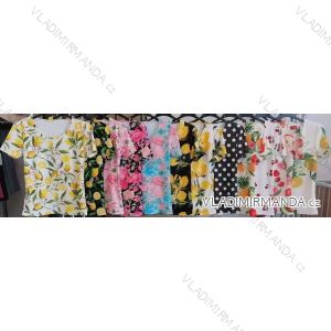 Tričko citrónky lemon krátky rukáv dámske (XS/S/M ONE SIZE) TALIANSKA MÓDA IMM25M1125