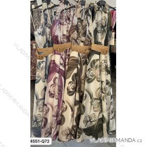 Šaty dlhé elegantné letné s opaskom bez rukávu dámske (XS/S/M ONE SIZE) TALIANSKA MÓDA IMM25M4551