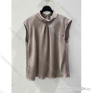 Blúzka bez rukávov dámska (XS/S/M ONE SIZE) TALIANSKA MÓDA IMM25M10836