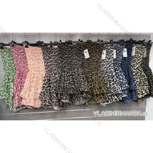 Šaty letný mušelín carmen bez rukávov dámske (XS/S/M ONE SIZE) TALIANSKA MÓDA IMWGS251185