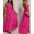 Šaty dlhé letný mušelín carmen bez rukávov dámske (XS/S/M ONE SIZE) TALIANSKA MÓDA IMWGS251192