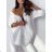 Košeľa mušelín dlhý rukáv oversize dámska nadrozmer HANNAH (S/M/L ONE SIZE) TALIANSKA MÓDA IMD25138