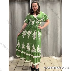 Šaty letné krátky rukáv dámske BELLA (M/L-XL/2XL) IMWGDB21153-3B/DUR