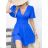 Šaty krátke letné krátky rukáv dámske (S/M/L ONE SIZE) TALIANSKA MÓDA IMD25141