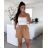 Kraťasy šortky mušelín dámske HANNAH  (S/M/L ONE SIZE) TALIANSKA MÓDA IMD25143