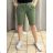 Kraťasy strečové šortky dámske (S/M/L ONE SIZE) TALIANSKA MÓDA IMC24209/DU tm. modrá S/M/L