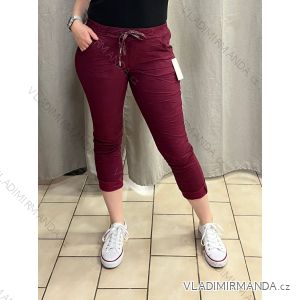 Nohavice strečové dámske (M/L/XL ONE SIZE) TALIANSKA MÓDA IMC25093