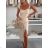 Šaty dlhé letné elegantné na ramienka dámske GIO (XS/S/M ONE SIZE) TALIANSKA MÓDA IMWCH251339