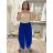 Nohavice letné dámske RAMONA (M/L/XL ONE SIZE) TALIANSKA MÓDA IM425338