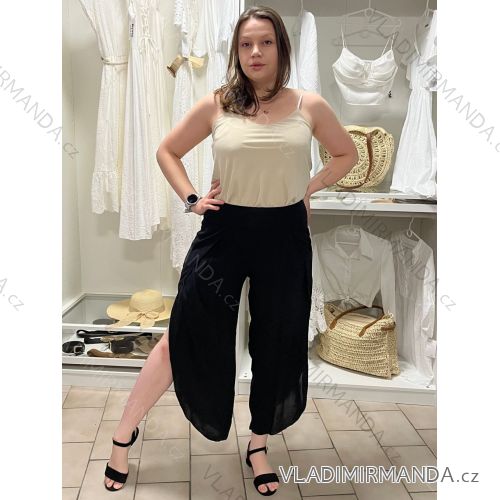 Nohavice háremky aladinky letné dlhé dámske JASMINA (S/M/L ONE SIZE) TALIANSKA MÓDA IM424438