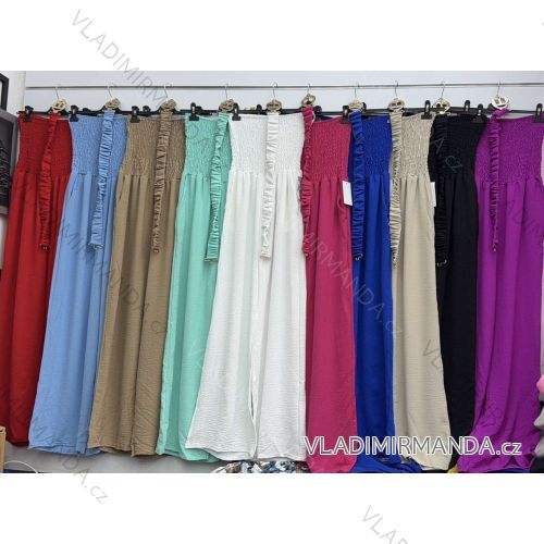Overal dlhý oversize bez rukávov dámsky (S/M/L ONE SIZE) TALIANSKA MÓDA IMWAH251356