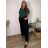Nohavice dlhé oversize s opaskom dámske nadrozměr SIMONE (46/48/50 ONE SIZE) TALIANSKA MÓDA IMWDT25972