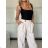 Nohavice dlhé elegantné dámske (XS/S/M ONE SIZE) TALIANSKA MÓDA IMWHP25526