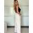Nohavice dlhé elegantné dámske (XS/S/M ONE SIZE) TALIANSKA MÓDA IMWHP25526/DR svetlo modrá XS/S/M