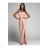 Overal dlhý elegantný carmen na ramienka dámsky (XS/S/M ONE SIZE) TALIANSKA MÓDA IMWHP25956/DUR ružová staroružová XS/S/M