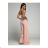 Overal dlhý elegantný carmen na ramienka dámsky (XS/S/M ONE SIZE) TALIANSKA MÓDA IMWHP25956/DUR ružová staroružová XS/S/M