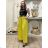 Nohavice dlhé oversize s opaskom dámske nadrozměr SIMONE (46/48/50 ONE SIZE) TALIANSKA MÓDA IMWDT25972