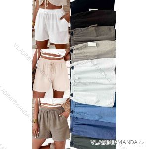Kraťasy mušelín dámske nadrozmer (54/56/58 ONE SIZE) TALIANSKA MÓDA IMWT251141