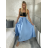 Sukňa saténová dlhá dámska (S/M/L ONE SIZE) TALIANSKA MODA IM325CAROL