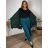 Cardigan letný 3/4 dlhý rukáv dámsky nadrozmer VESUNA (48/50/52 ONE SIZE) TALIANSKA MÓDA IM425415