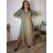 Cardigan letný 3/4 dlhý rukáv dámsky nadrozmer VESUNA (48/50/52 ONE SIZE) TALIANSKA MÓDA IM425415