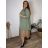 Cardigan letný 3/4 dlhý rukáv dámsky nadrozmer VESUNA (48/50/52 ONE SIZE) TALIANSKA MÓDA IM425415