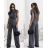 Súprava top bez rukávov a nohavice dlhé dámske (XS/S/M ONE SIZE) IMM25M39622/DUR tmavo béžová XS/S/M