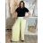 Nohavice letné dámske (S/M/L ONE SIZE) TALIANSKA MÓDA IM325ELBA