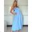 Overal dlouhý oversize bez rukávu dámský GIORGIA (S/M  ONE SIZE) ITALSKÁ MÓDA IMWAD25918/DU -   béžová -   S / M