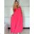 Overal dlouhý oversize bez rukávu dámský GIORGIA (S/M  ONE SIZE) ITALSKÁ MÓDA IMWAD25918/DU -   béžová -   S / M