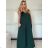 Overal dlouhý oversize bez rukávu dámský GIORGIA (S/M  ONE SIZE) ITALSKÁ MÓDA IMWAD25918/DU -   béžová -   S / M