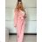 Súprava elegantné sako krátke dlhý rukáv a nohavice dámske ALICE (S/M ONE SIZE) TALIANSKA MÓDA IMWHP25525