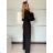 Súprava elegantné sako krátke dlhý rukáv a nohavice dámske ALICE (S/M ONE SIZE) TALIANSKA MÓDA IMWHP25525